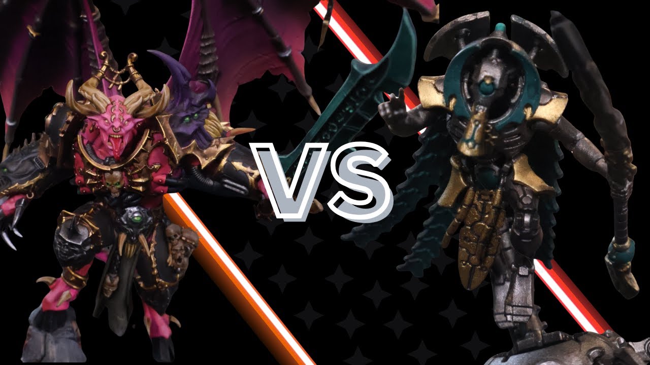 *NEW DETACHMENT* Emperor's Children VS Necrons Warhammer 40K Battle Report