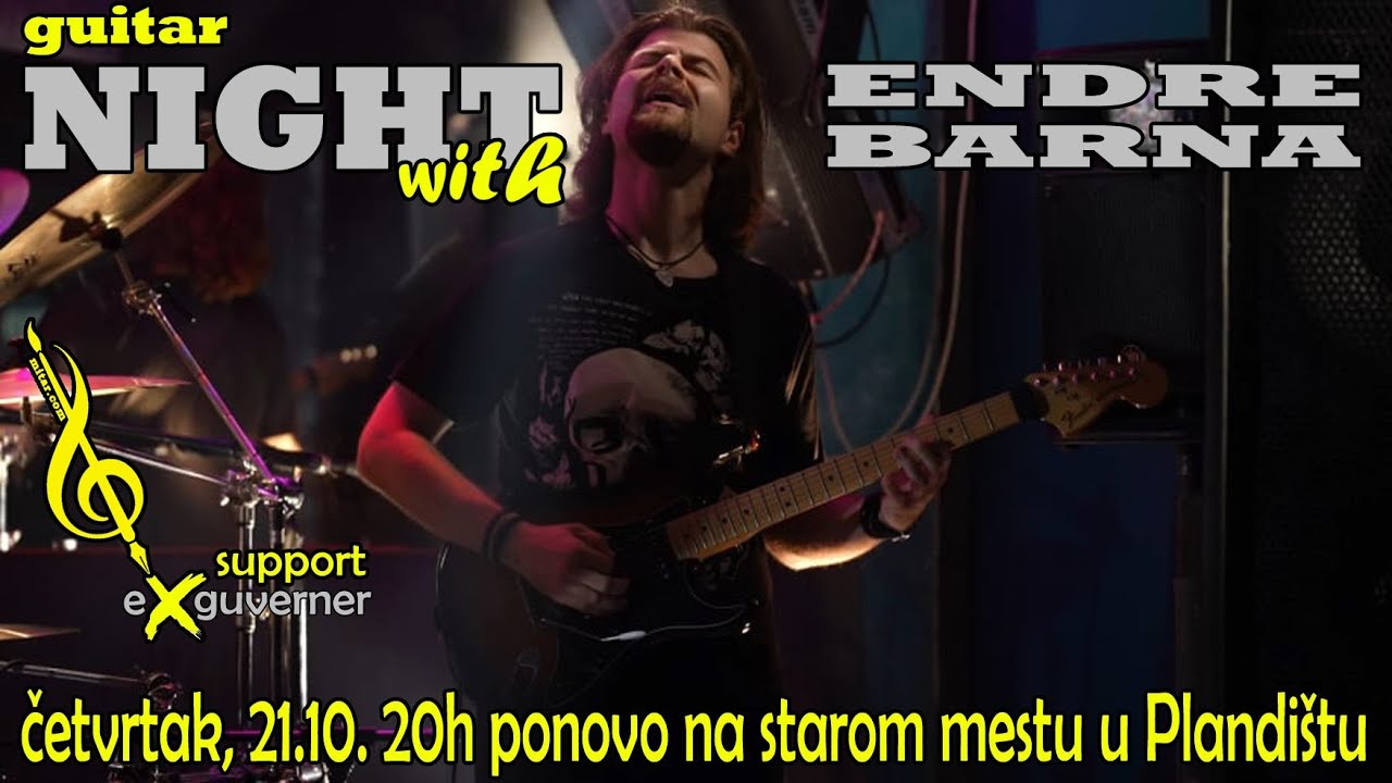 Endre Barna - Guitar night highlights