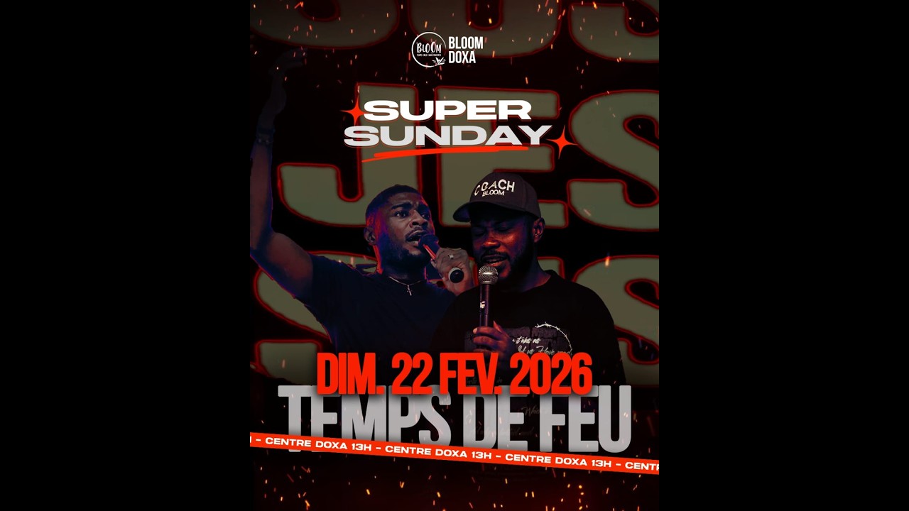 BIENVENUE A NOTRE SUPER SUNDAY  DU    22/02/2026