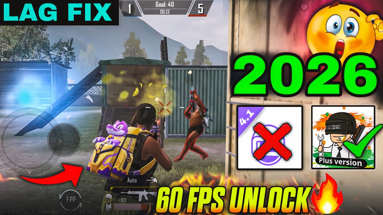 2026 Best Gfx Tool For BGMI & PUBG 4.2 Update All Device 100% Working 🔥😱✅