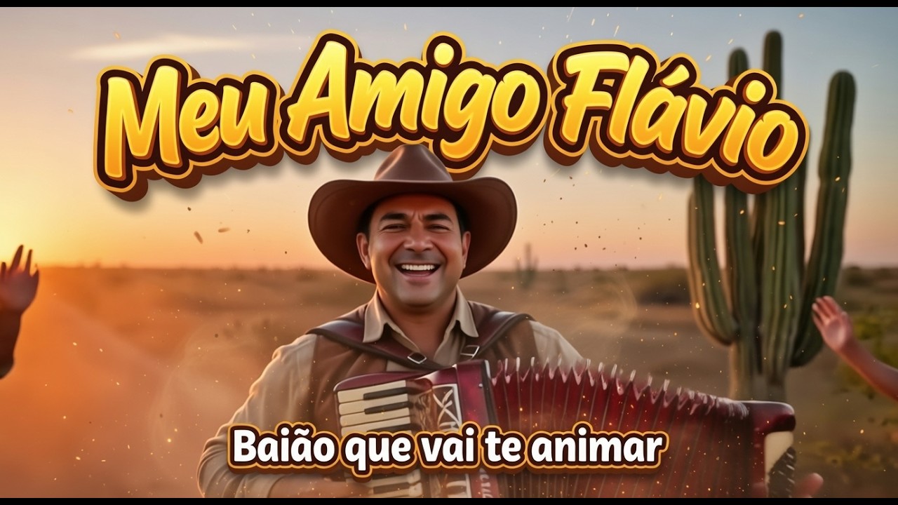 “Meu Amigo Flávio – Baião Pesado e Forró Viral | Sanfona e Zabumba”