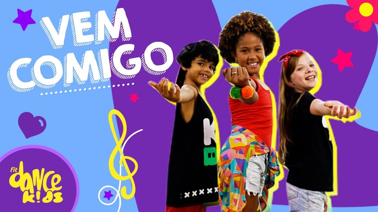Vem Comigo - Juliana Baltar | FitDance Kids (Coreografía) Dance Video