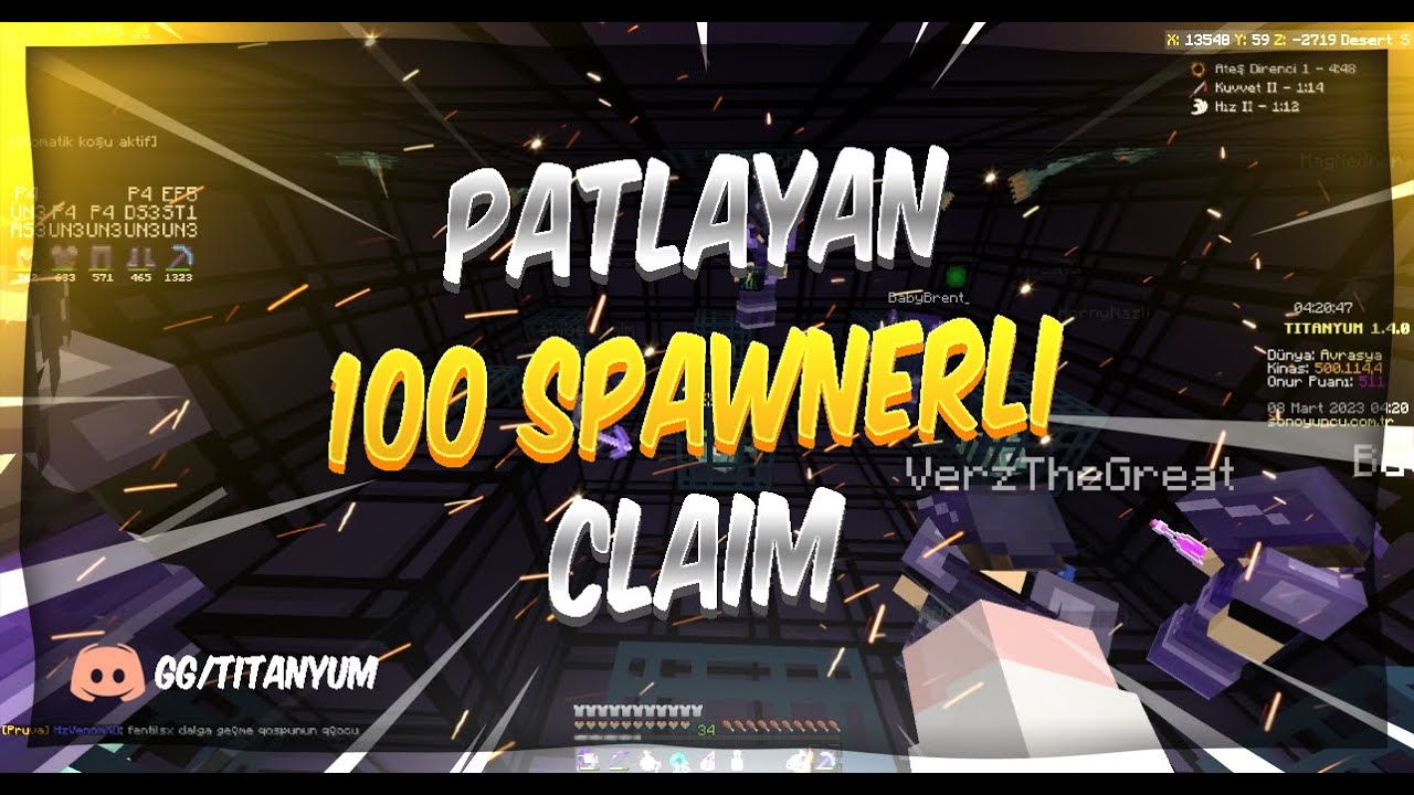 100 SP PATLAYAN CLAİM VE 5M 5M DUELLO! (Raven) | sonoyuncu titanyum #sonoyuncu #titanyum #patlayancl