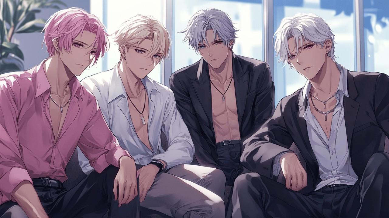 Accidentally trapped in a BL novel: Why are all 4 male leads suddenly falling for me?!