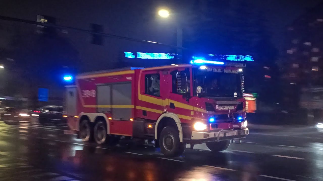 ALARMOWO GCBA Scania P410 349[P]18 OSP Kalisz-Sulisławice {4K}