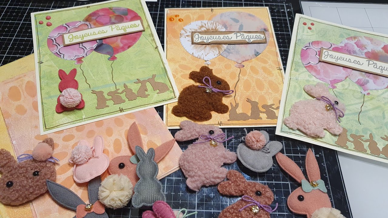 FAIRE UNE CARTE POUR PÂQUES