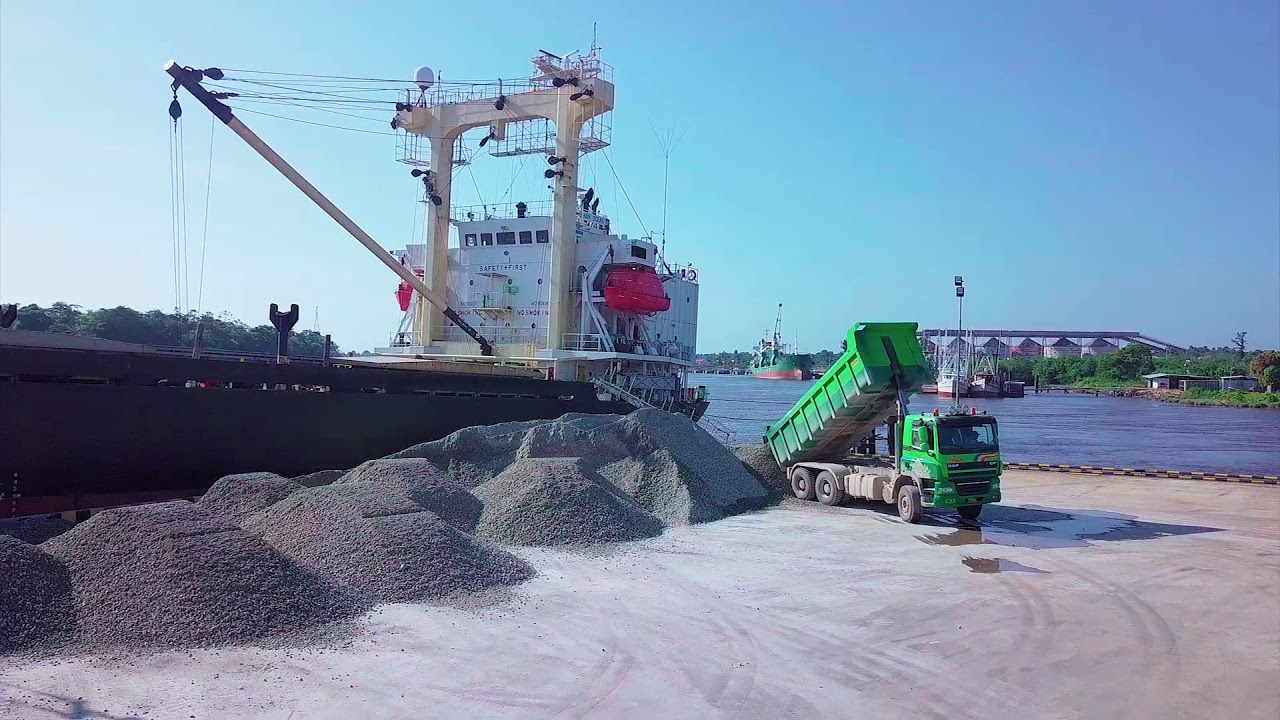 Suriname Port Services ( DP World Paramaribo) Gravel operation