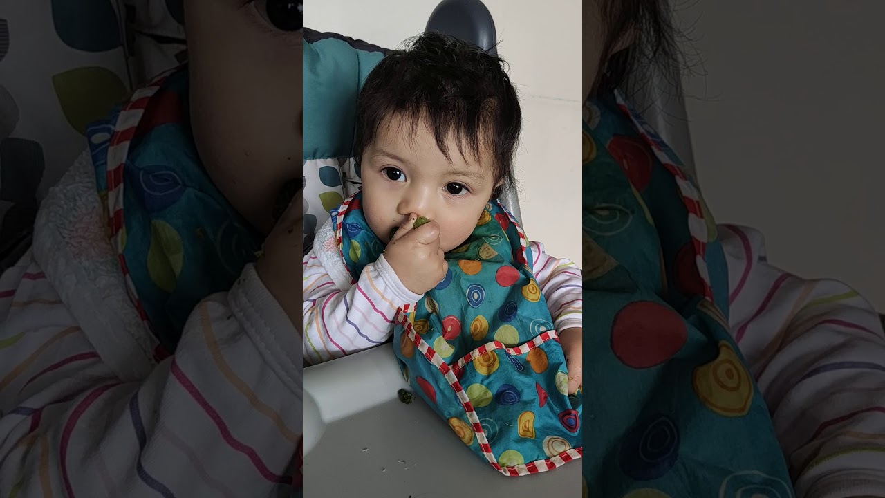 9 months baby with cleft palate favourite meal 