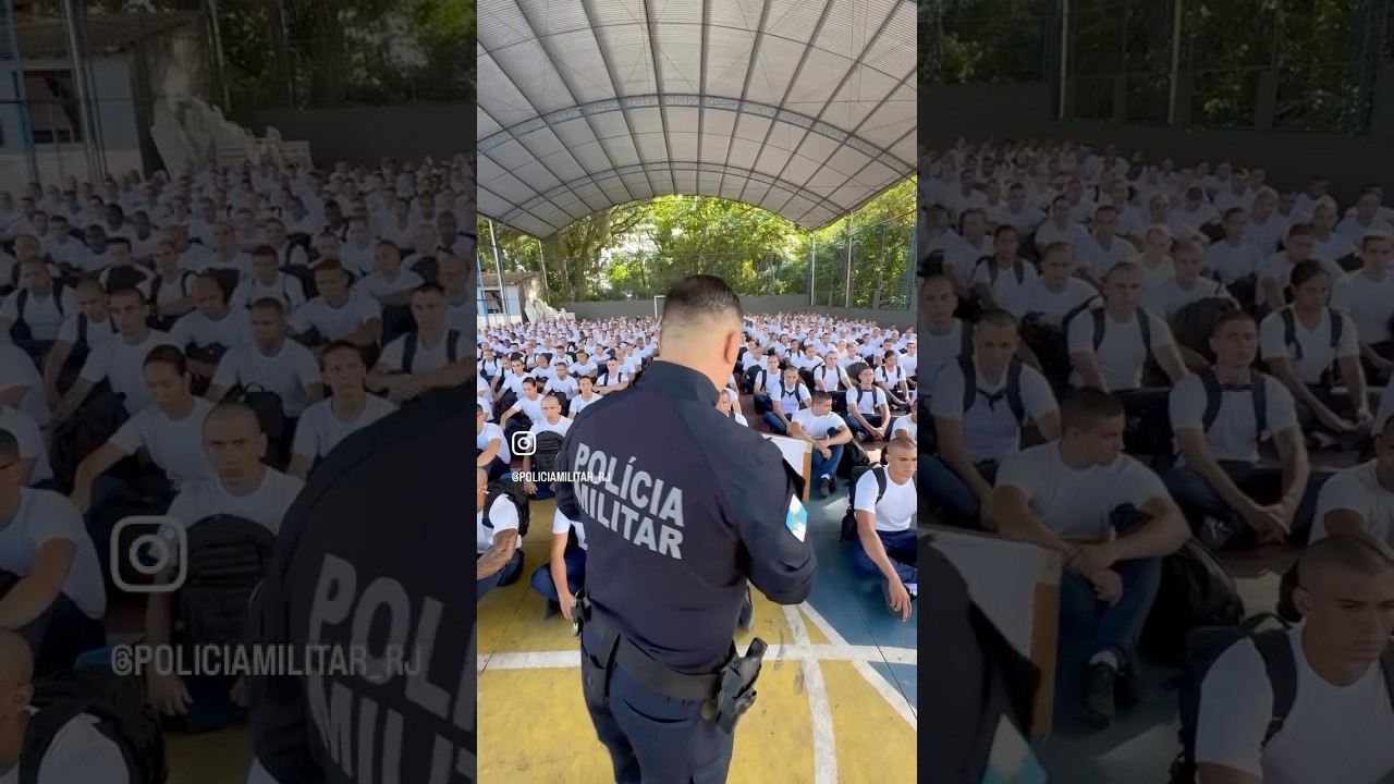 NOVOS RECRUTAS DA PMERJ 