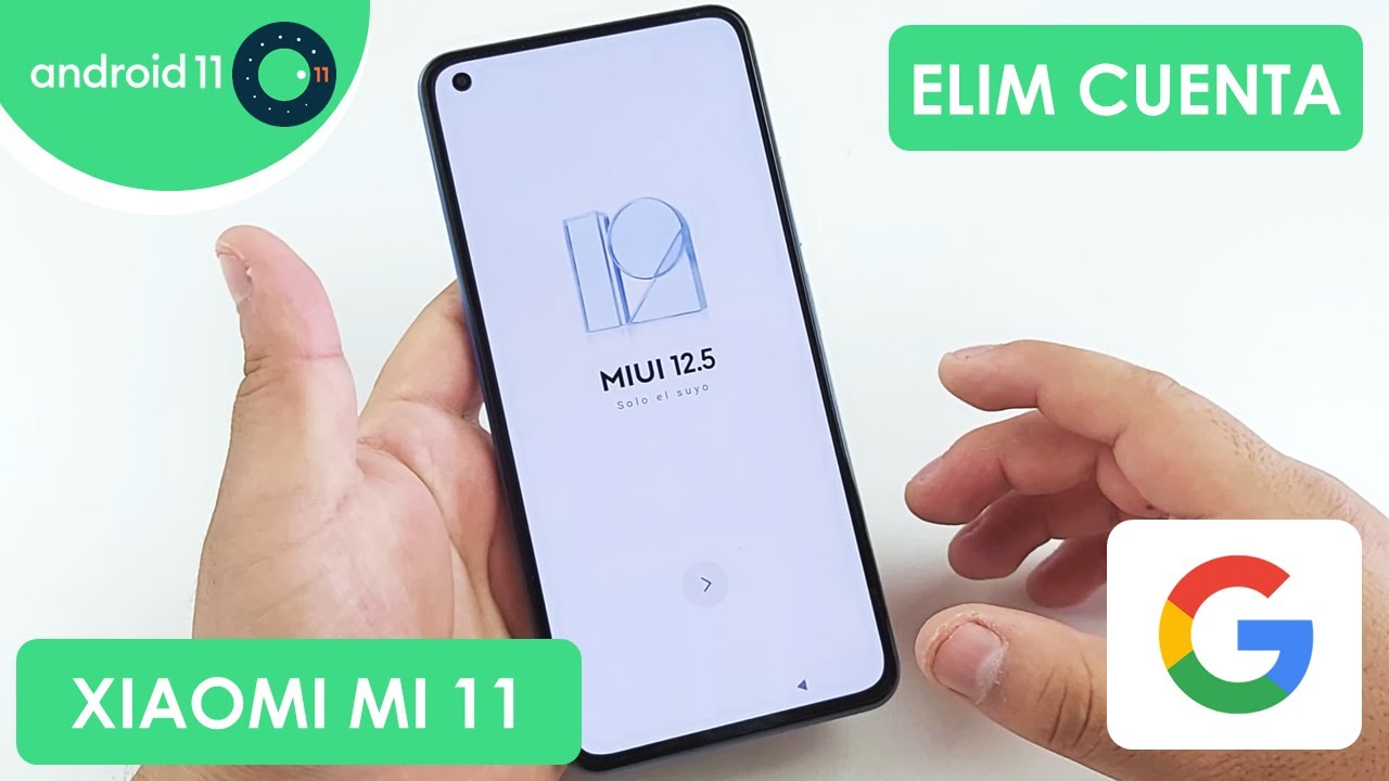 Eliminar Cuenta de Google Xiaomi Mi 11 Lite | Android 11