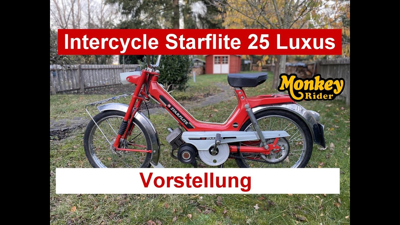 Intercycle Starflite 25 Luxus Mofa von 1974 im Top Zustand #1