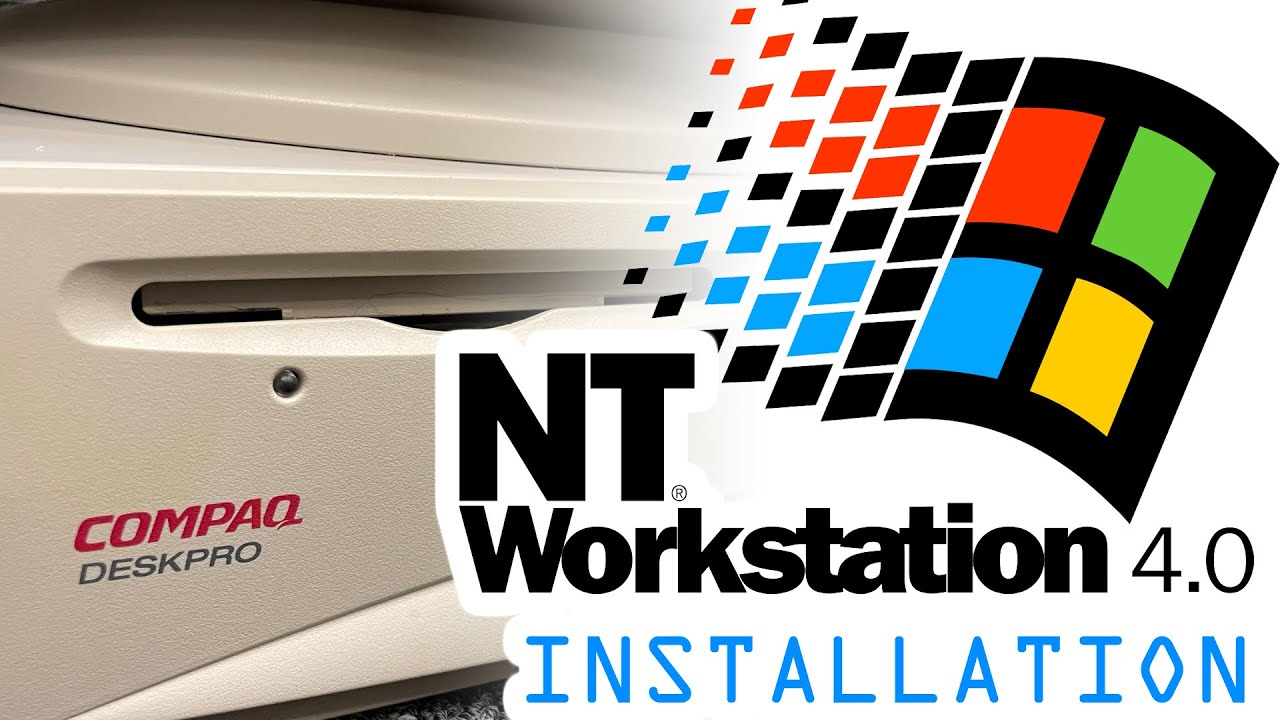 Compaq Deskpro EN 300A — установка рабочей станции Windows NT 4.0