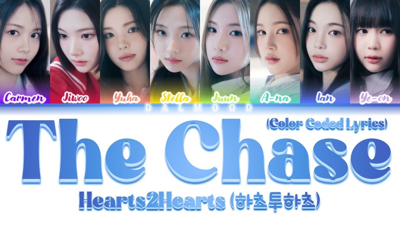 Hearts2Hearts (하츠투하츠) - The Chase [Color Coded Lyrics Han|Rom|Eng]