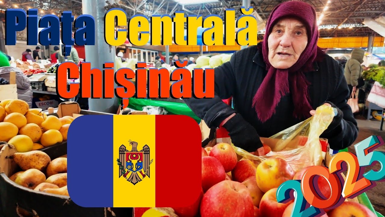 КИШИНЕВ 🇲🇩 ЦЕНТРАЛЬНЫЙ РЫНОК 🍆 06/12/2025 🥶 Piata Centrala во всей красе. Веселая встреча друзей ✌︎︎