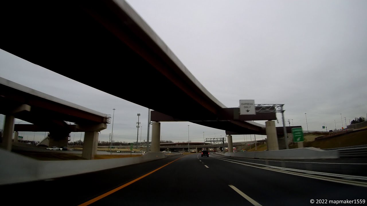 [Unedited] Evening Drive from Haymarket, VA to the Capital Beltway (I-495) via I-66 Express Lanes
