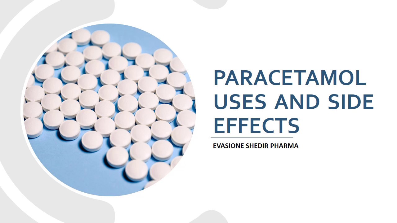 Evasione Shedir Pharma | Uses Of Paracetamol And Side Effects