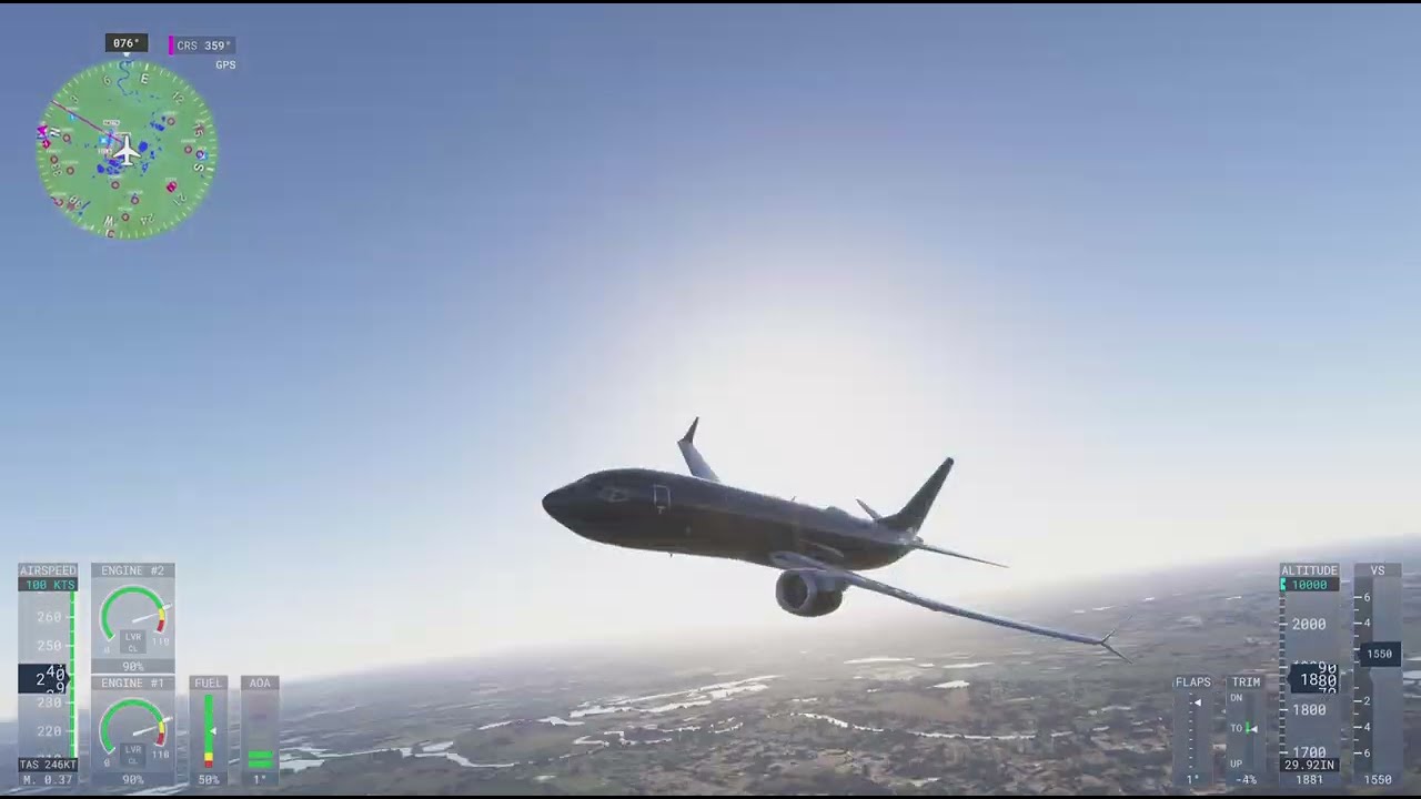 Take off from paris airport / Microsoft flight simulator beta ps5 with ( ps5 gameplay )