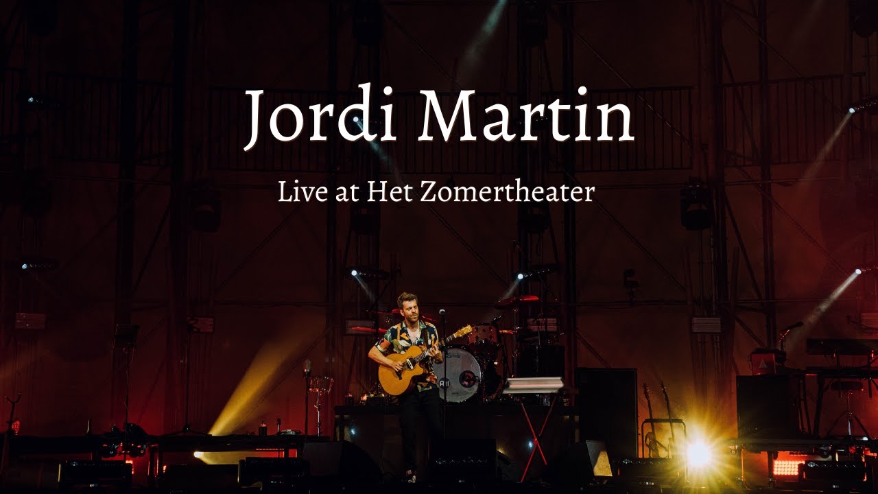 Jordi Martin Live at Het Zomertheater (Full Concert)