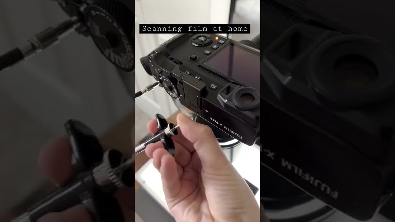 Scanning film at home