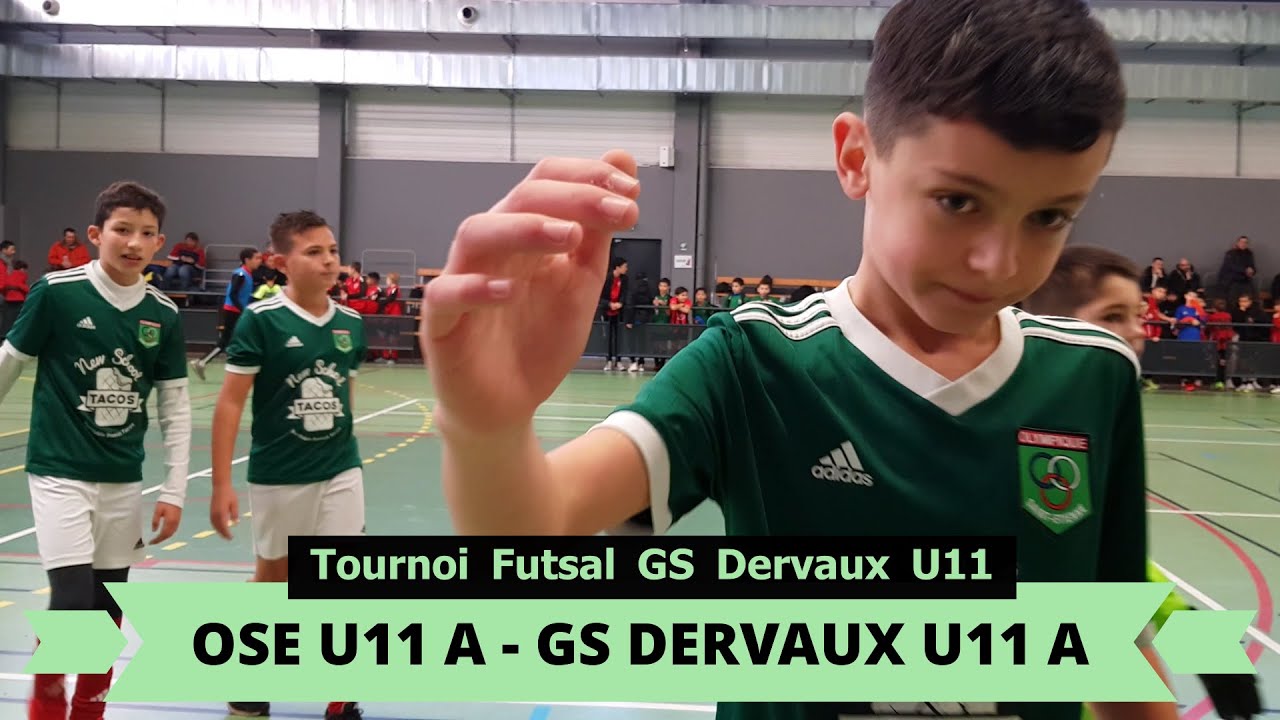 2023-12-17 // OSE U11 A - GS Dervaux U11 A (Tournoi Indoor Dervaux - Match #2)