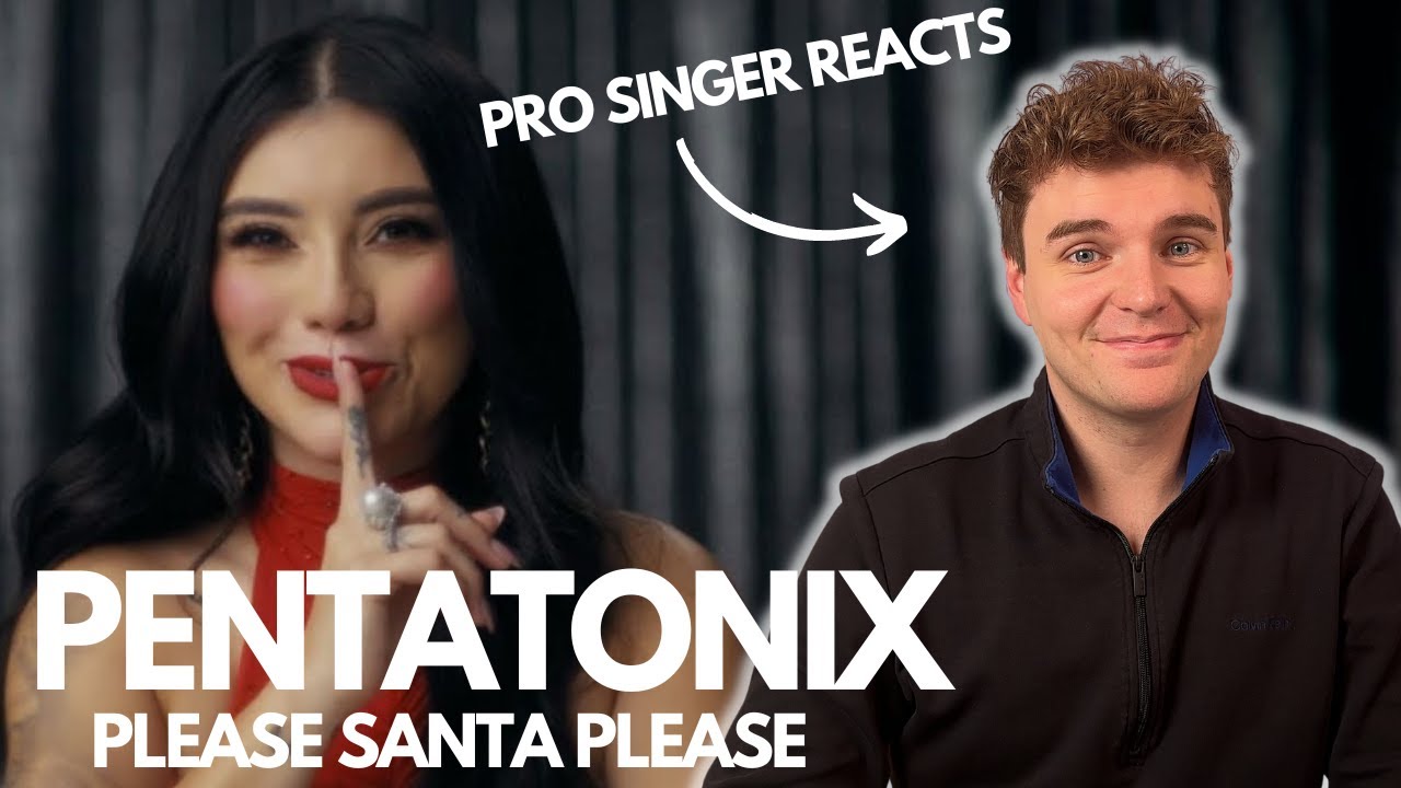 Please Santa Please! (Pentatonix) | Professional Singer REACTS