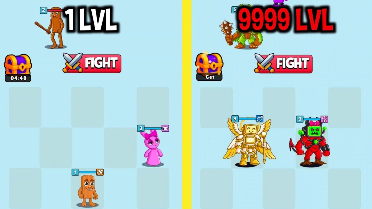MAX LEVEL in Trend Family: Merge Arena Game