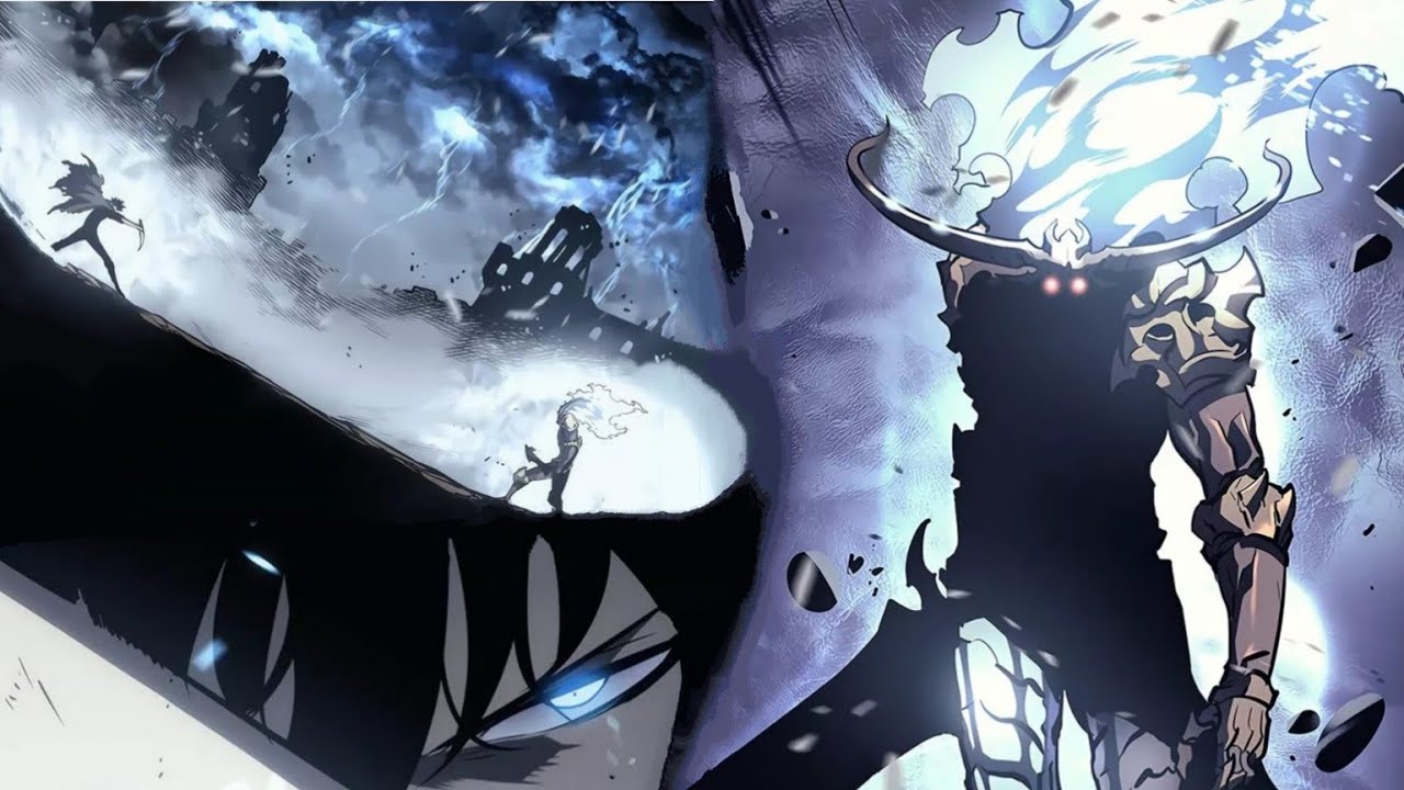 Sung Jin-Woo VS Demon King Baran - [Monarch of White Flames]
