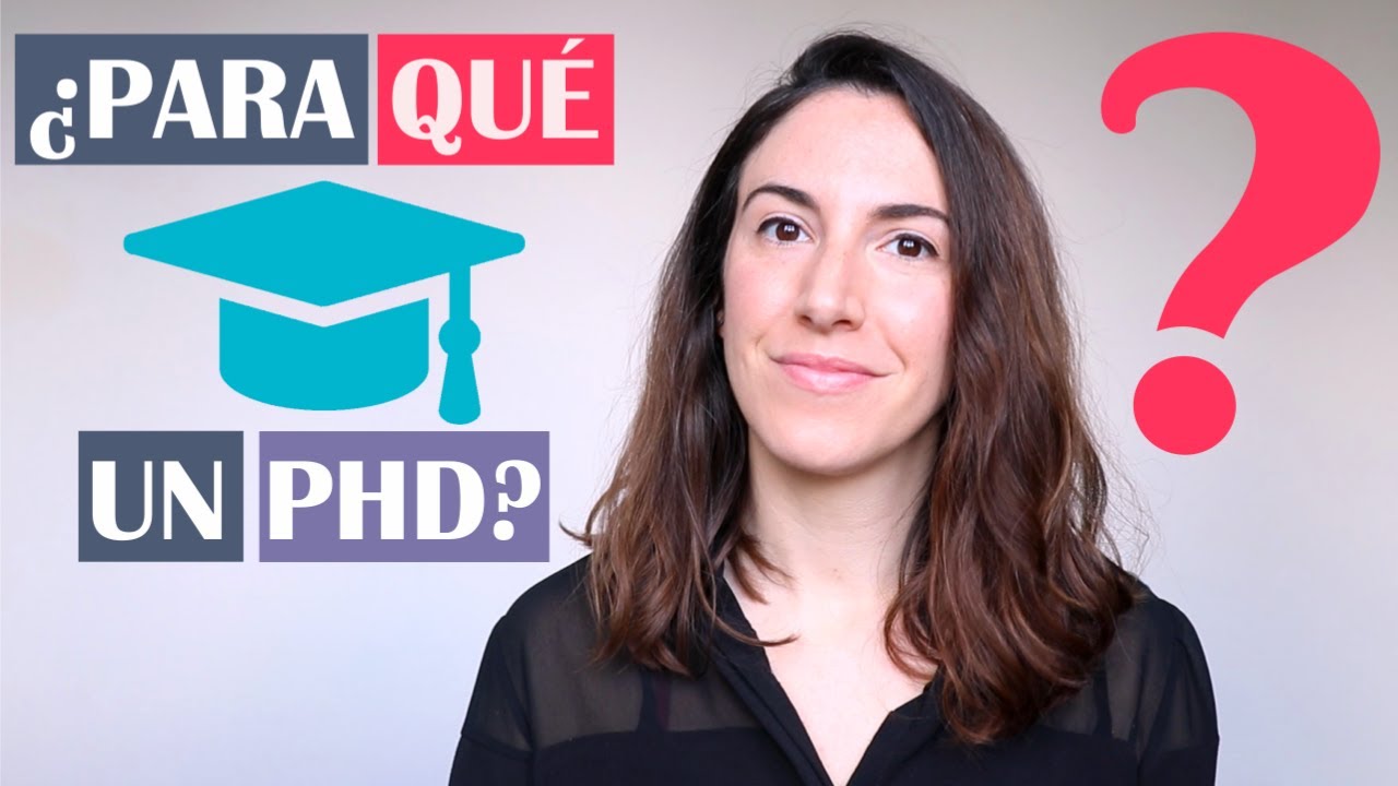 ¿Para qué sirve un doctorado? –Competencias transversales