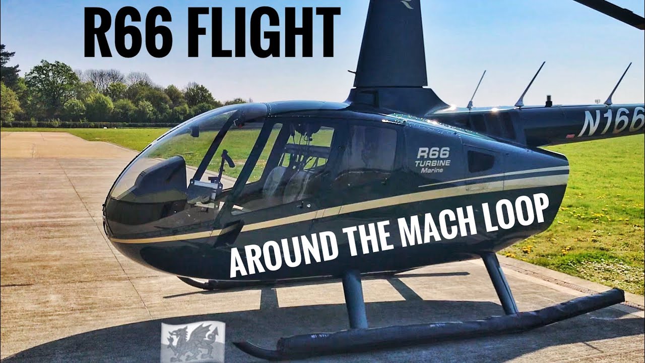 Robinson R66 Flight to Mach Loop - Caernarfon