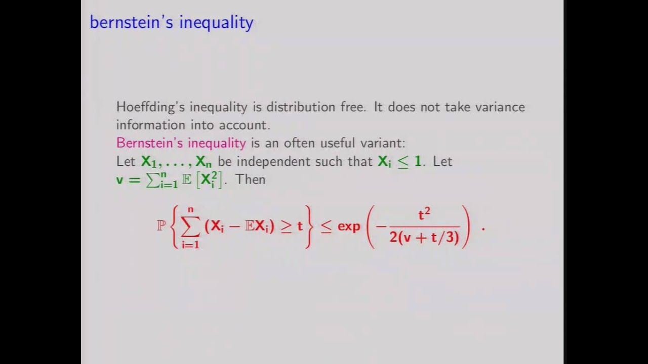 MLSS 2012: G. Lugosi - Session 1: Concentration Inequalities in Machine Learning (Part 1)
