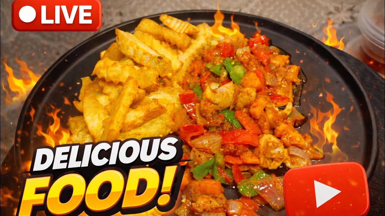 Let’s make sweet potato fries & stir fry chicken sauce for dinner