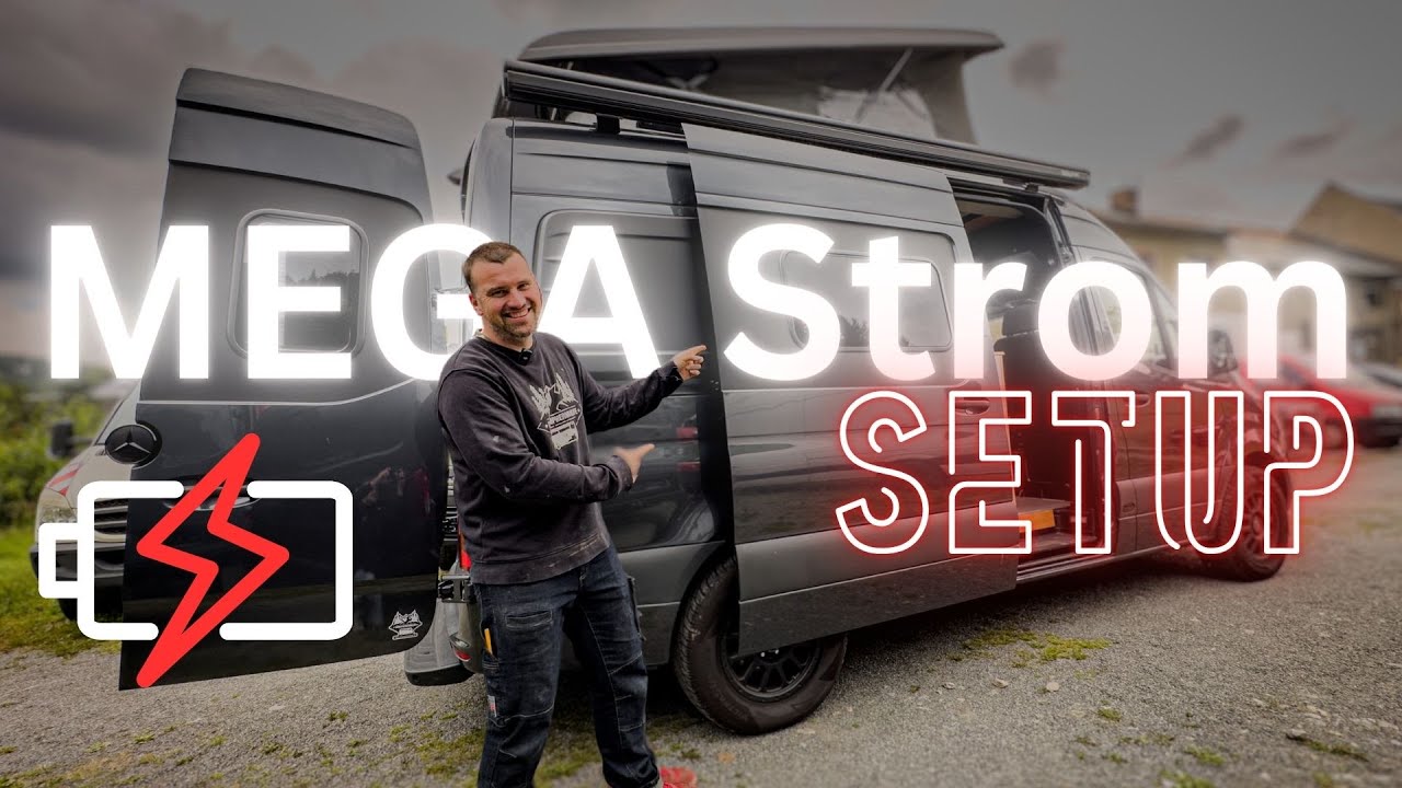 Vanlife: Mega-Strom SetUp im Mercedes Sprinter | 3000 Watt Wechselrichter, Induktionskochfeld, Frost