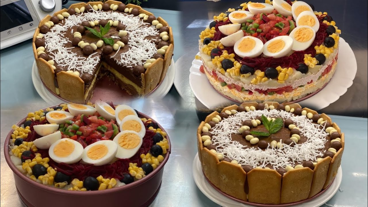 اليوم عندك فين تختاري 😉بين المالح وحلو جوج طرطات جد اقتصادين بدون فرن بدون كريمة بدون بيض 😋