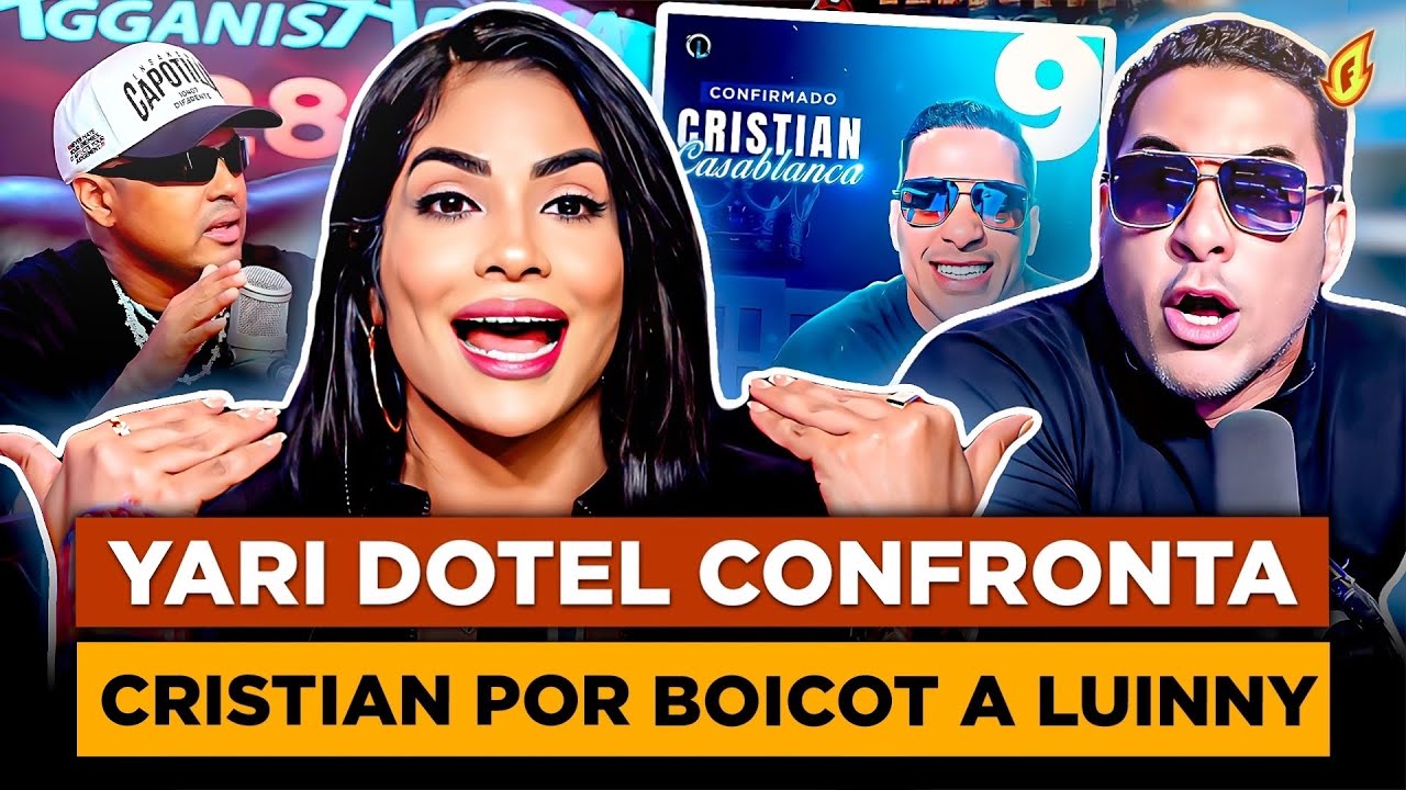 YARI DOTEL LLAMA TRAIDOR A CRISTIAN POR PLAN ORQUESTADO POR ALOFOKE CONTRA LA MANSIÓN DE LUINNY
