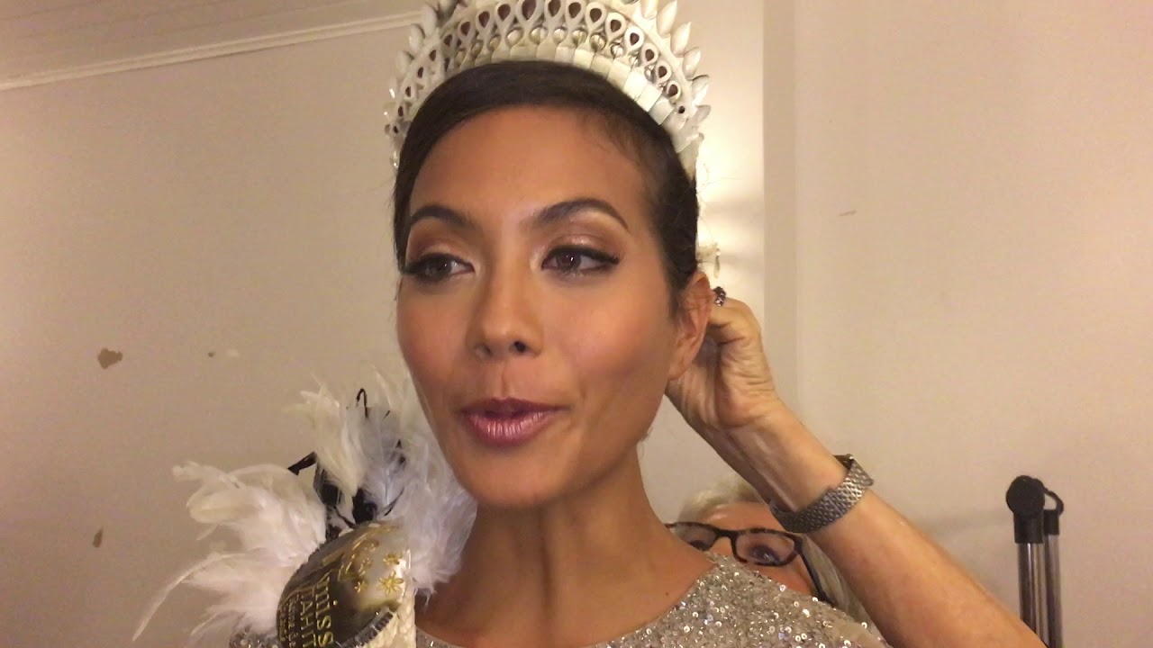 Miss Tahiti : interview Vaimalama Chaves - 22/06/2018