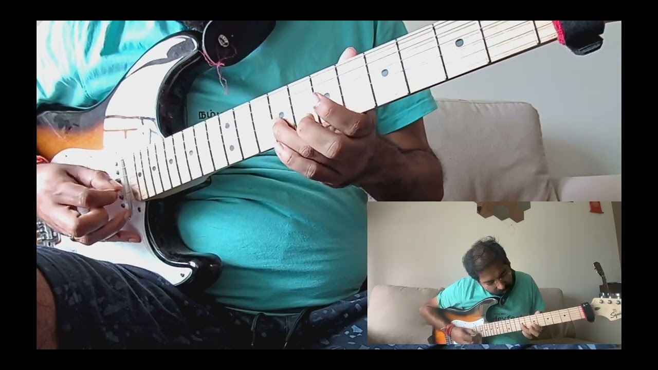 Non-Diatonic Guitar Jam in D (D–A–C–G Progression)