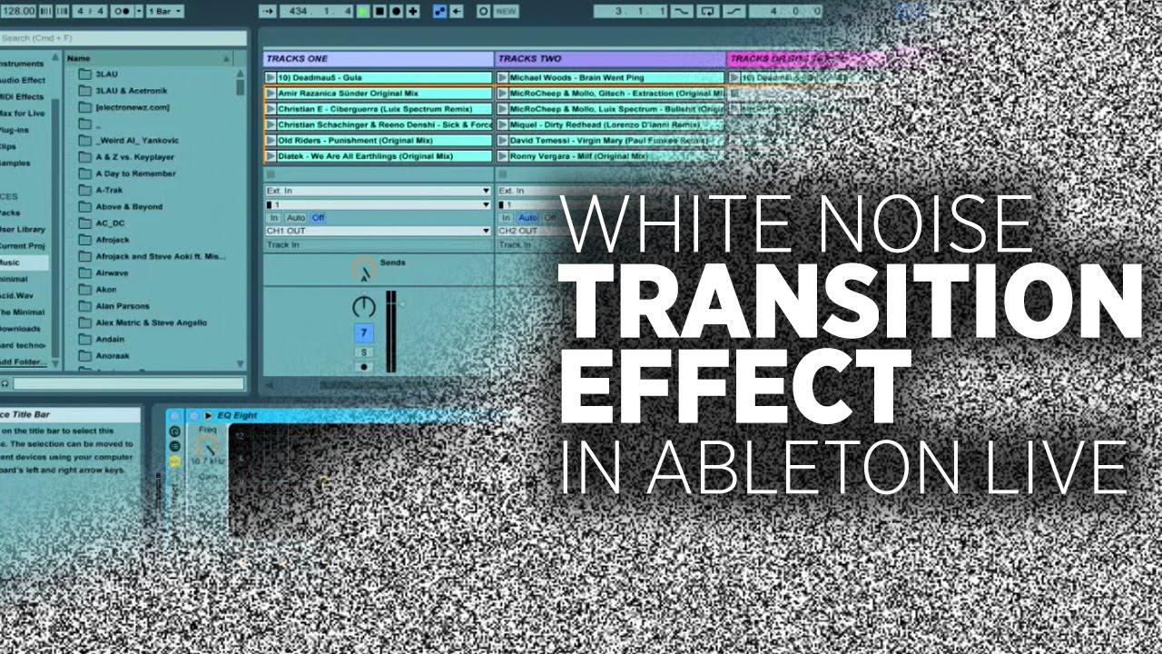 Creating A White Noise Transition In Ableton Live