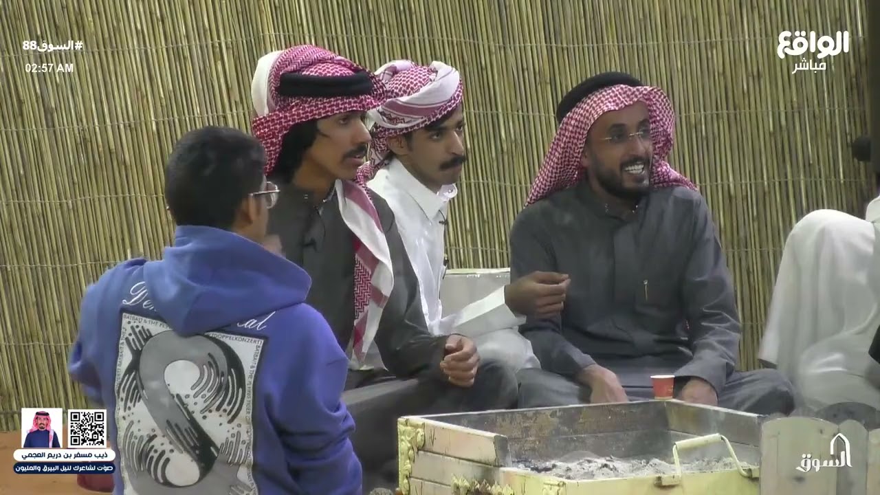 جلسة سوالف وقصيد ممتعة مع فهد معيان | 