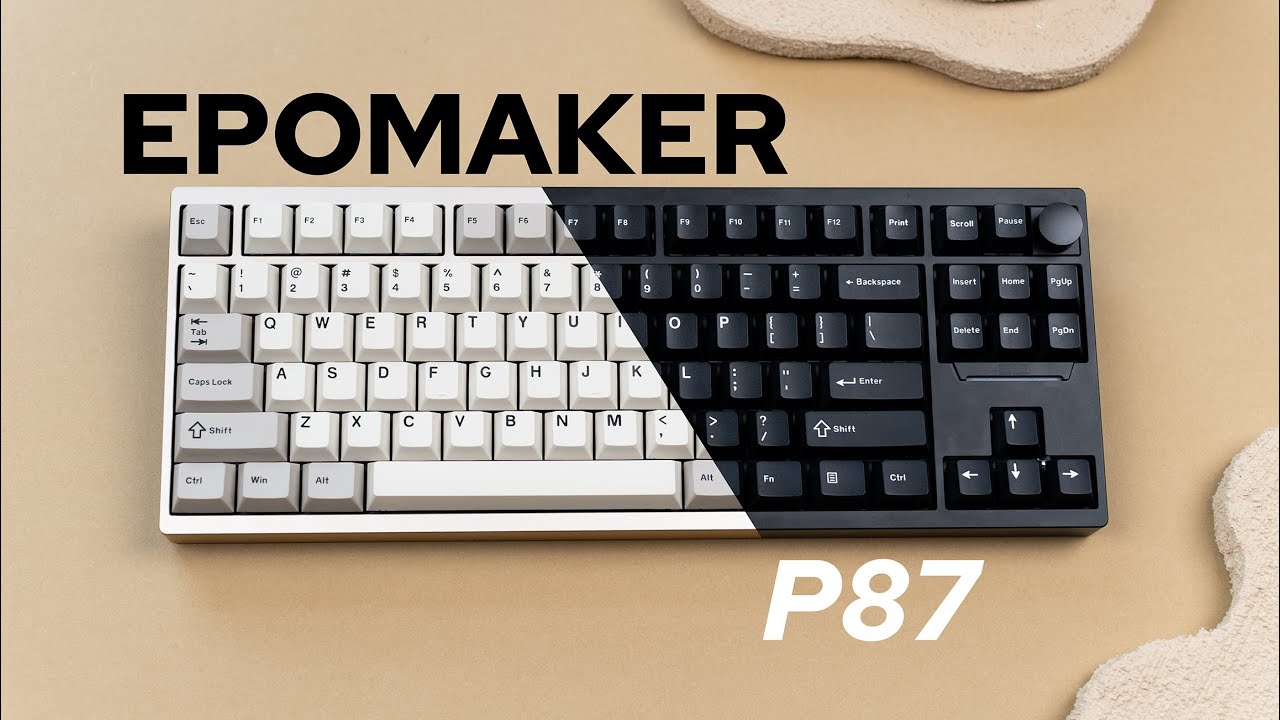 [ Review ] Epomaker P87 | Unboxing, Showcasing, Tear down, Sound Comparison