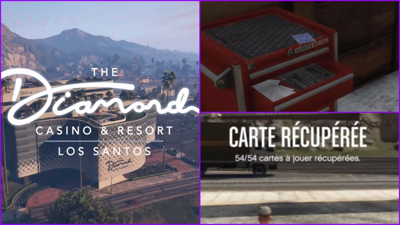 [DLC CASINO] TROUVER LES 54 CARTE DU CASINO POUR DES RÉCOMPENSES UNIQUE SUR GTA ONLINE