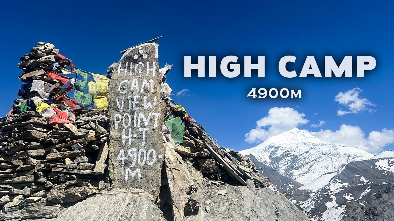 Annapurna Circuit Trek | Day 6 | HIGH CAMP 4900M |