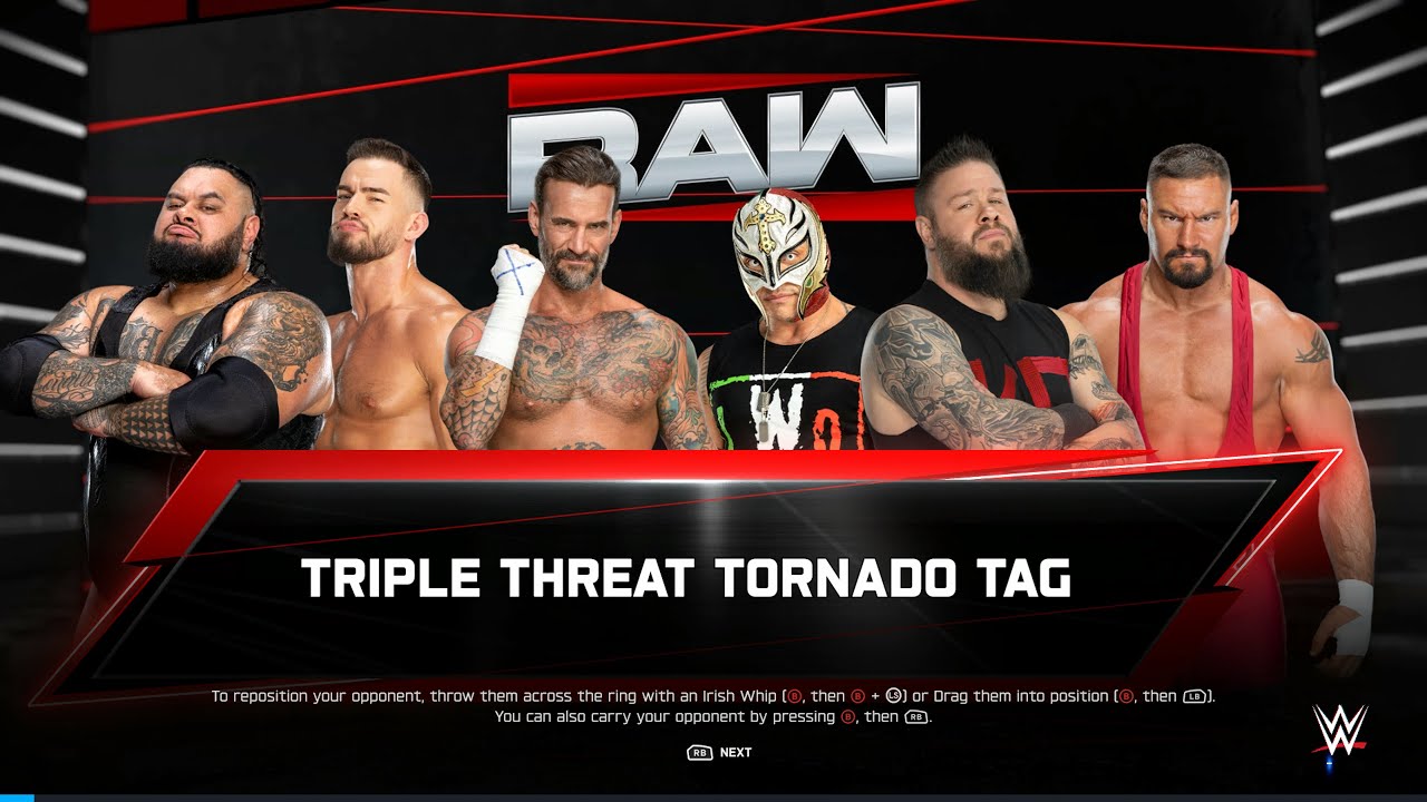 Triple Tag Team Threat from Canada   CM Punk & ReyMysterio vs Bronson Reed & Austin Theory vs Bron B