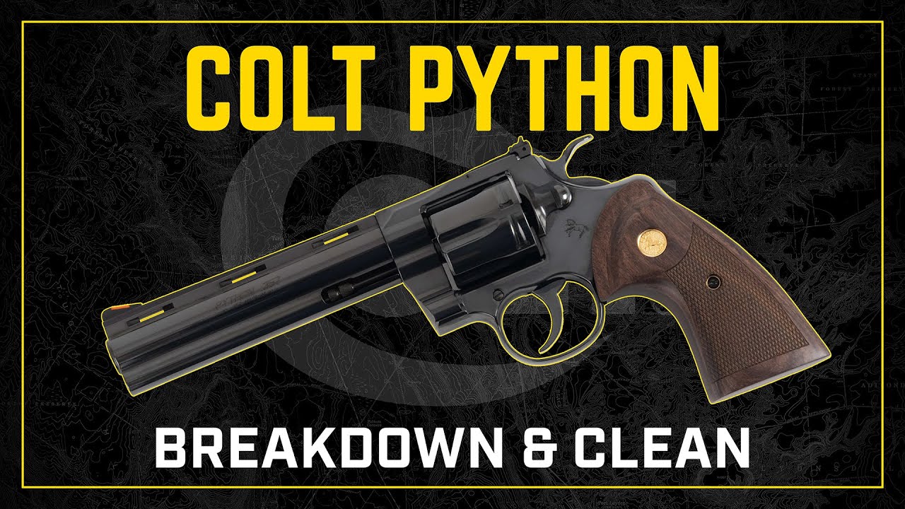 Gun Cleaning 101: Colt Python