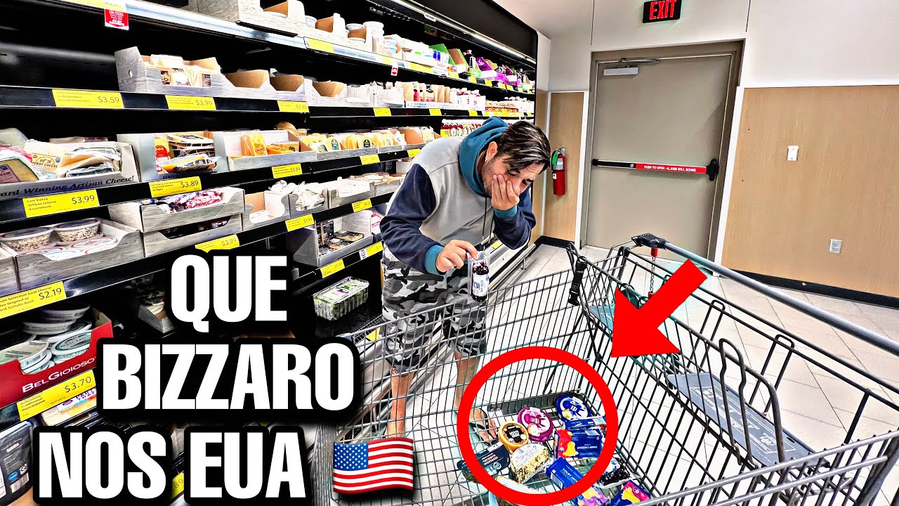 COMPREI E PROVEI OS QUEIJOS AMERICANOS MAIS BARATO DOS EUA