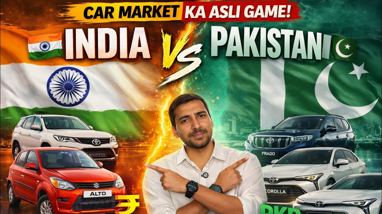 Indian Car Market 🇮🇳 🇮🇳 Vs Pakistan Car Market | Comparing Differences | Vishal Puri