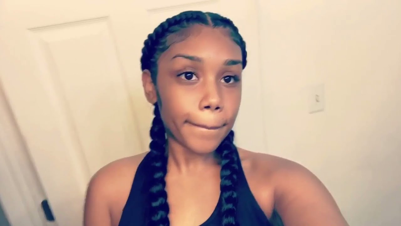 HOW TO: BRAID WITH WEAVE / TWO BRAIDS WITH WEAVE TUTORIAL!