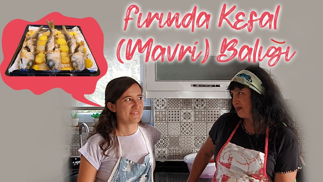 Fırında Kefal (Mavri) Balığı 🐟