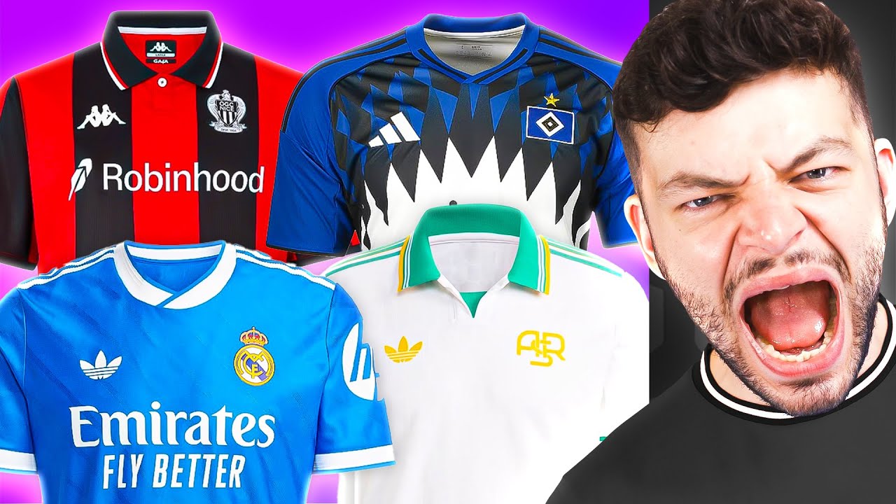 Rating ALL the BEST Football Kits in EUROPE 25/26