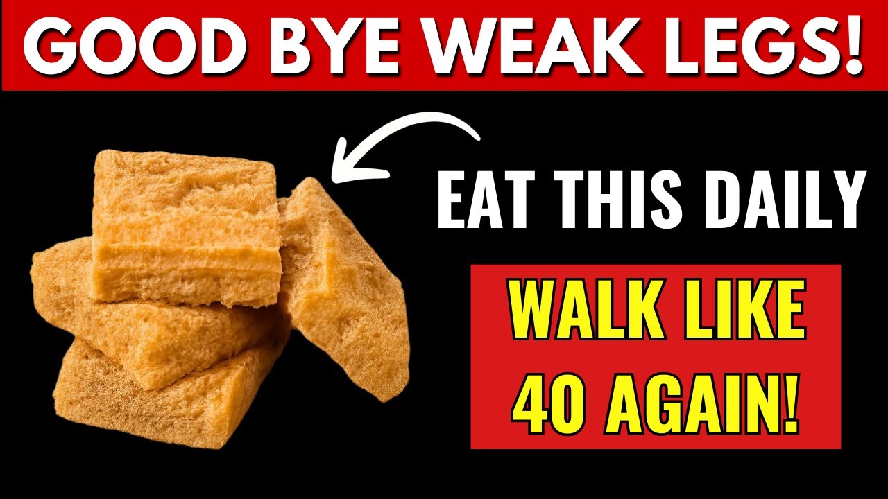 Хотите иметь сильные ноги даже после 80? Ешьте эти 4 продукта ежедневно.