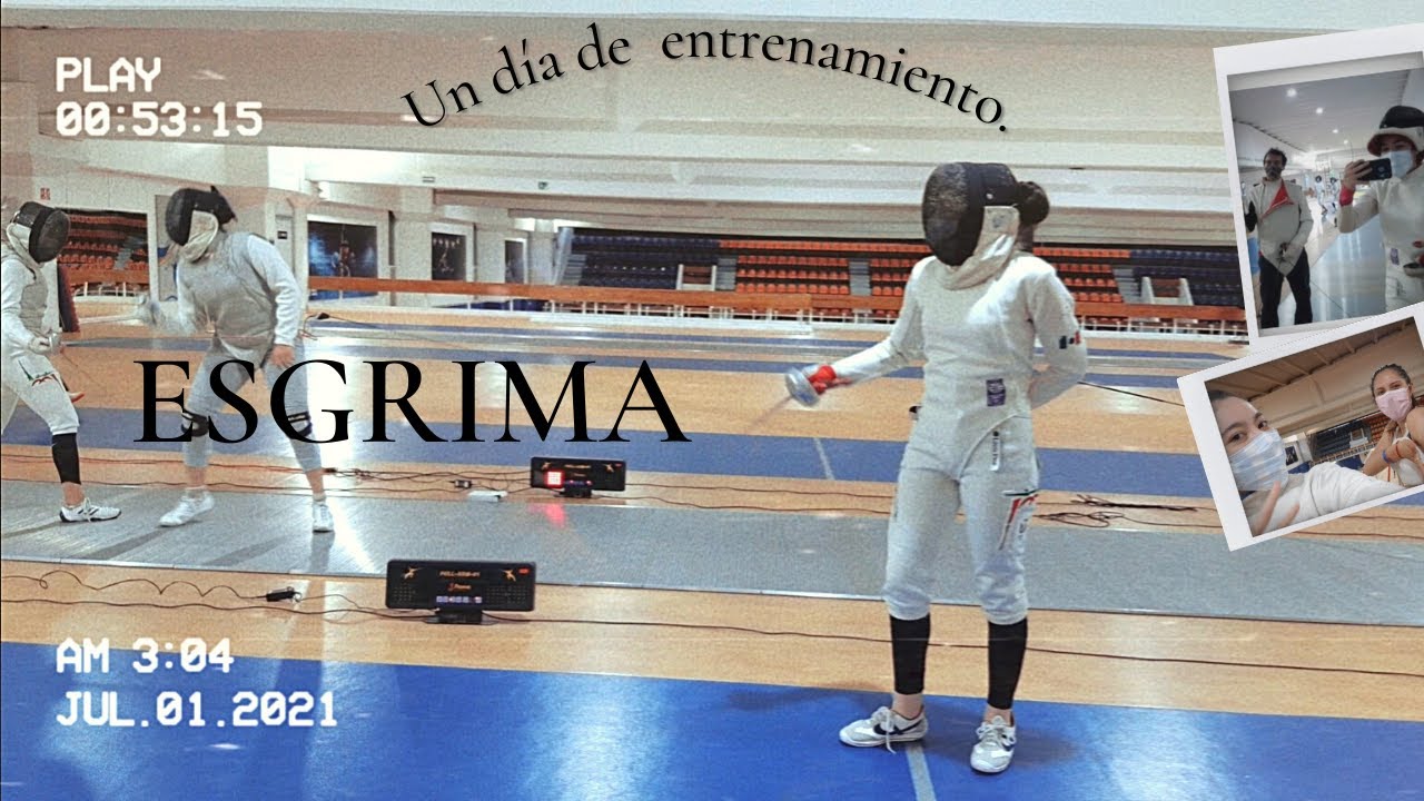 Esgrima, un día normal de entrenamiento conmigo. :D